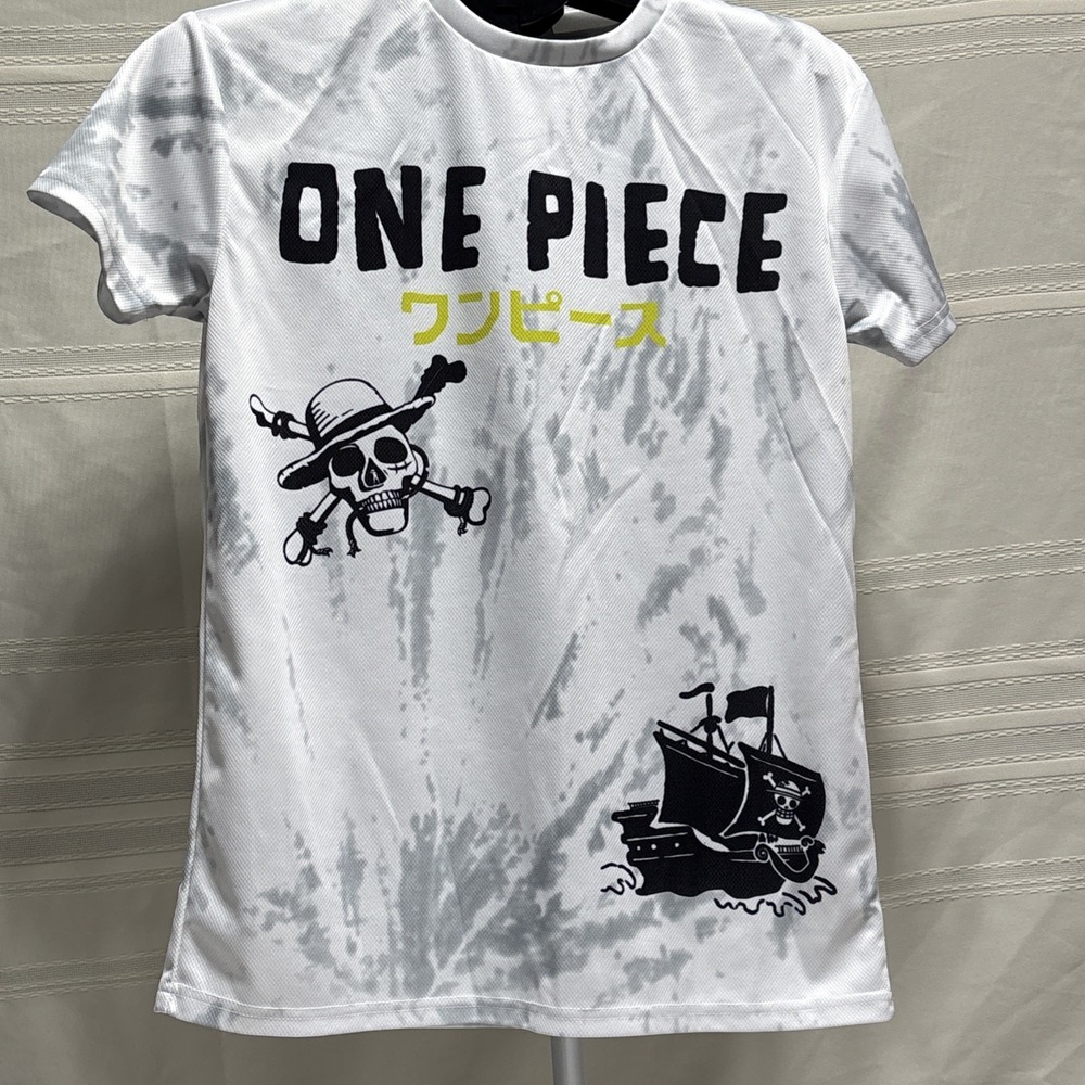 One Piece Logo T-Shirt – Luffy Jolly Roger Anime Pirate Unisex Graphic Tee